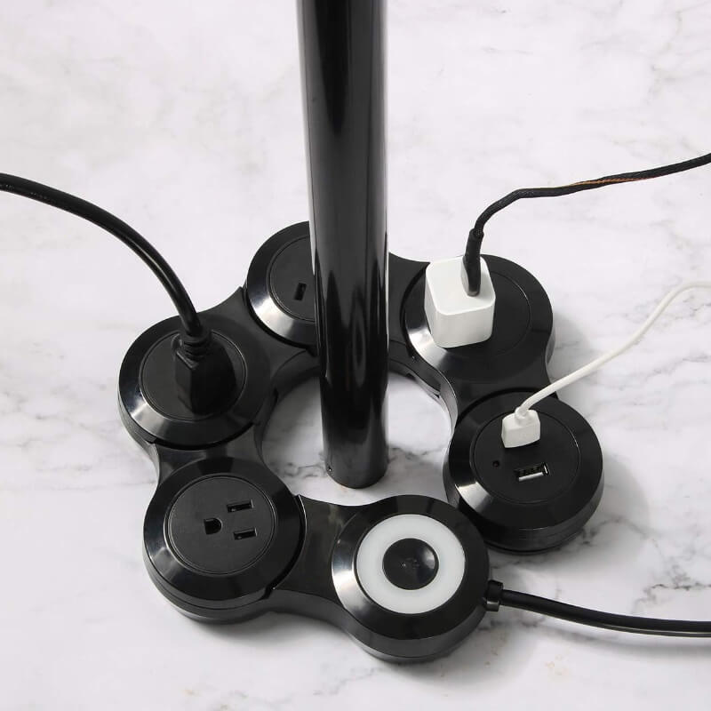 flexible power strip powering multiple devices