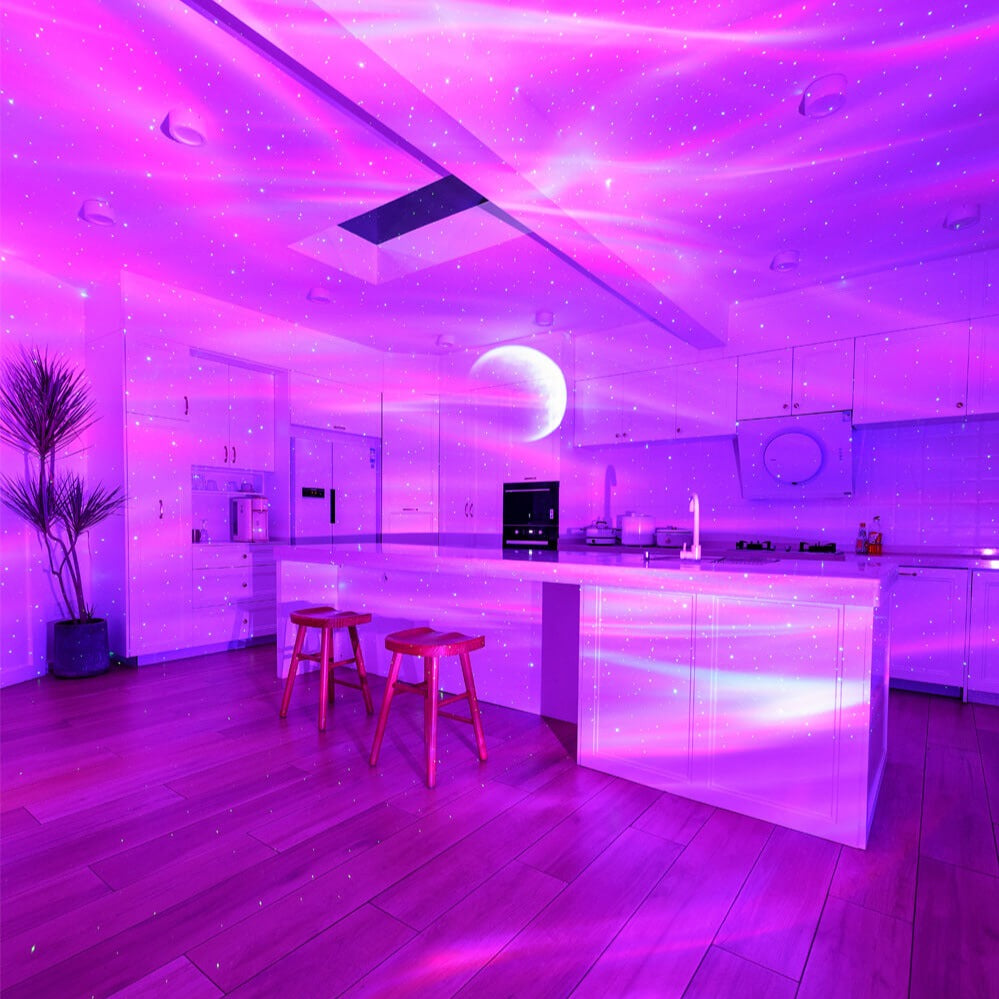 Audera - Aurora Bluetooth Projector galaxy light effect